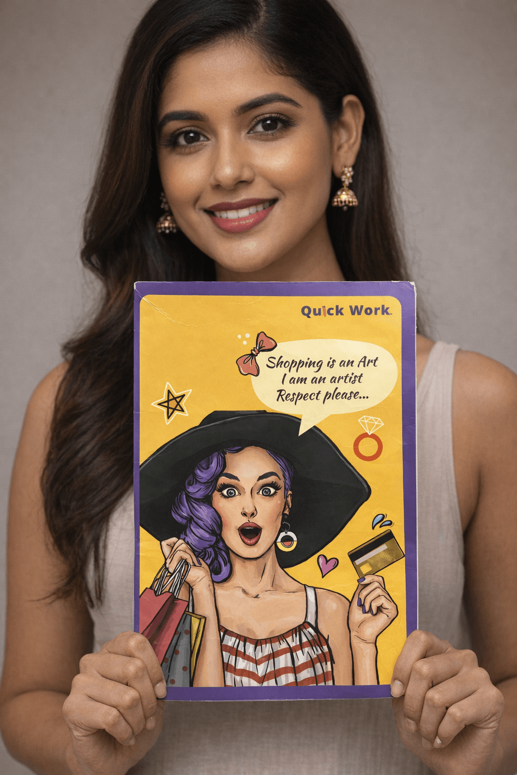 Book model photo