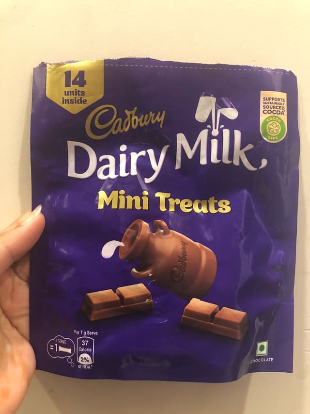 Chocolate Packet raw input